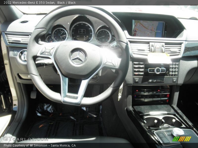 Black / Black 2012 Mercedes-Benz E 350 Sedan
