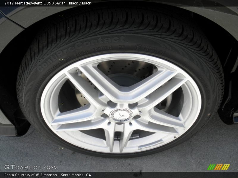 Black / Black 2012 Mercedes-Benz E 350 Sedan