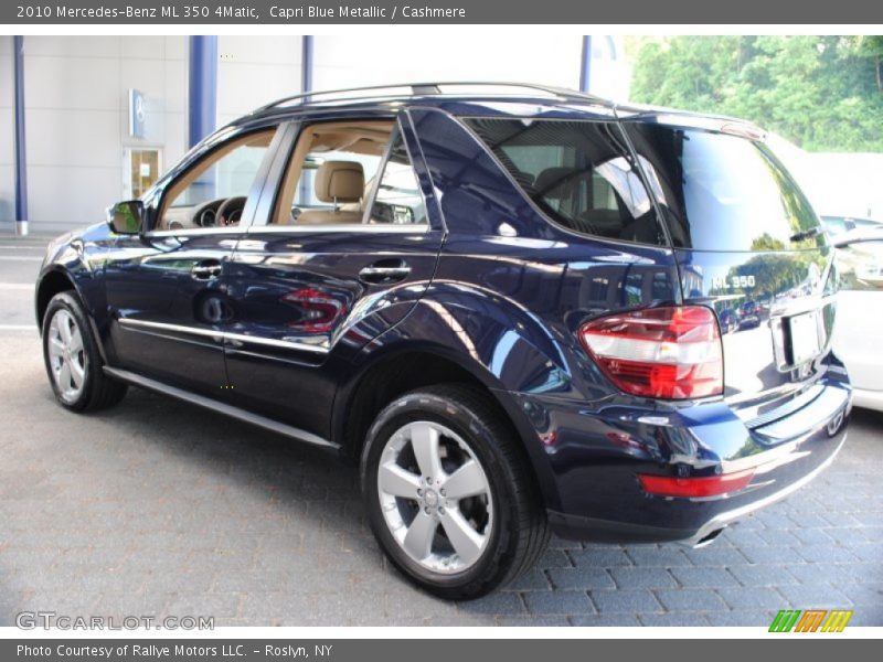 Capri Blue Metallic / Cashmere 2010 Mercedes-Benz ML 350 4Matic