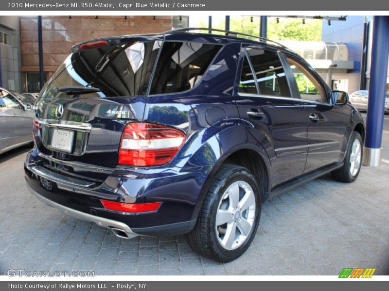 Capri Blue Metallic / Cashmere 2010 Mercedes-Benz ML 350 4Matic