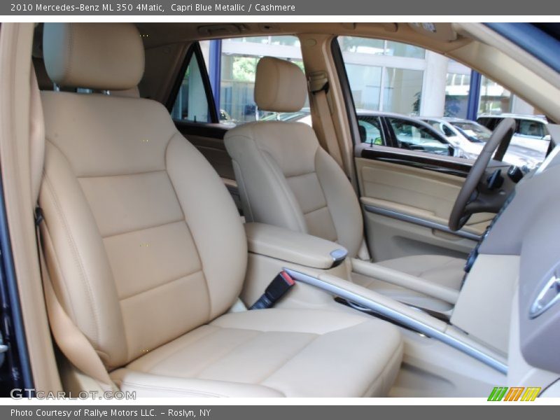 Capri Blue Metallic / Cashmere 2010 Mercedes-Benz ML 350 4Matic