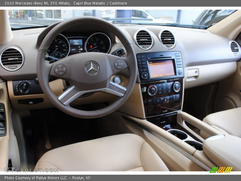 Capri Blue Metallic / Cashmere 2010 Mercedes-Benz ML 350 4Matic