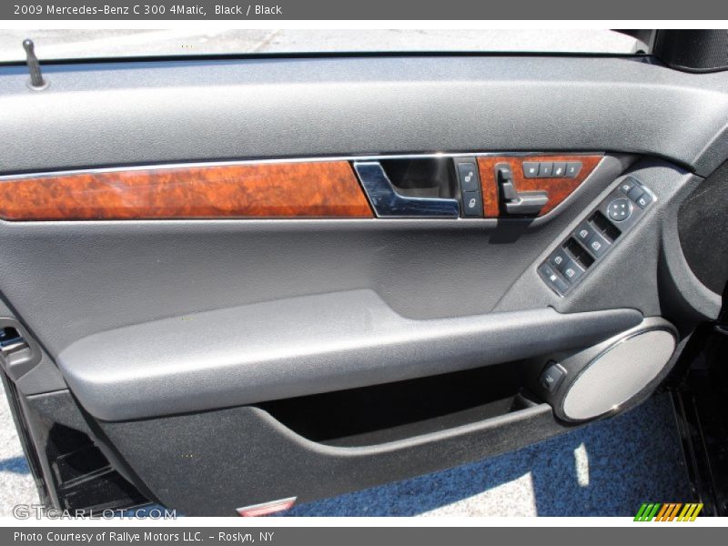 Black / Black 2009 Mercedes-Benz C 300 4Matic