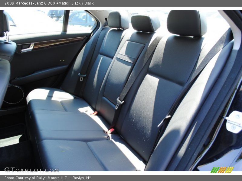 Black / Black 2009 Mercedes-Benz C 300 4Matic