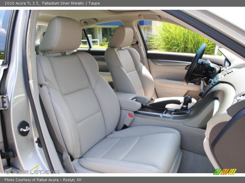 Palladium Silver Metallic / Taupe 2010 Acura TL 3.5