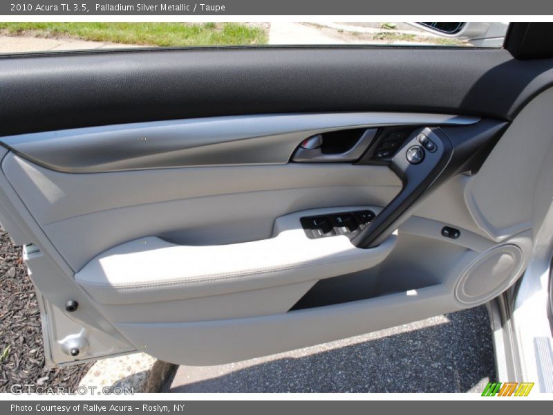 Palladium Silver Metallic / Taupe 2010 Acura TL 3.5