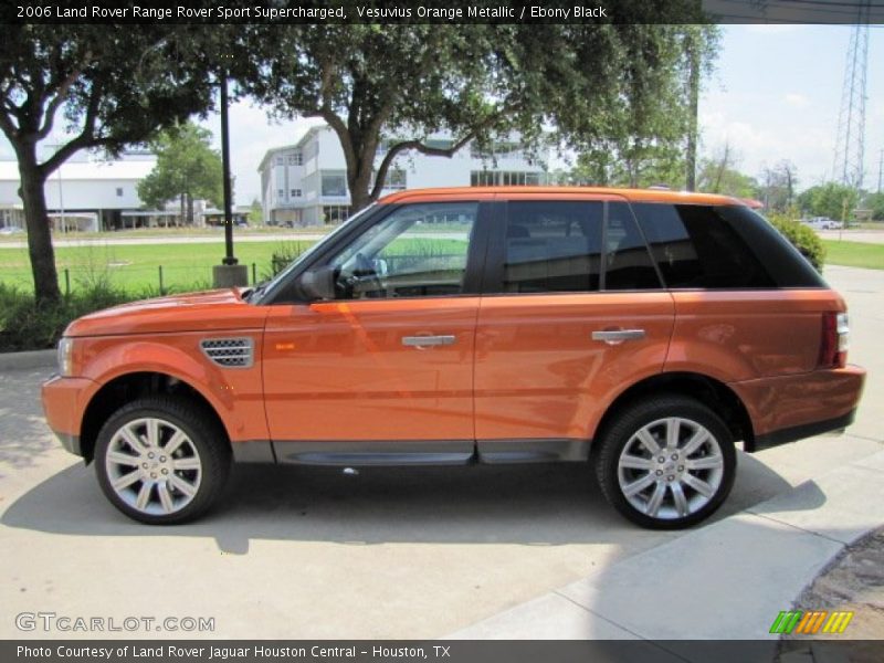  2006 Range Rover Sport Supercharged Vesuvius Orange Metallic