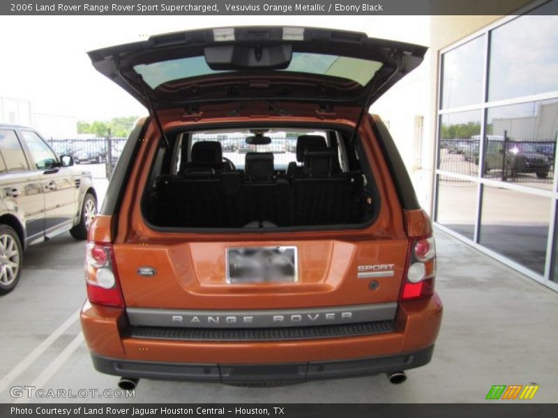 Vesuvius Orange Metallic / Ebony Black 2006 Land Rover Range Rover Sport Supercharged