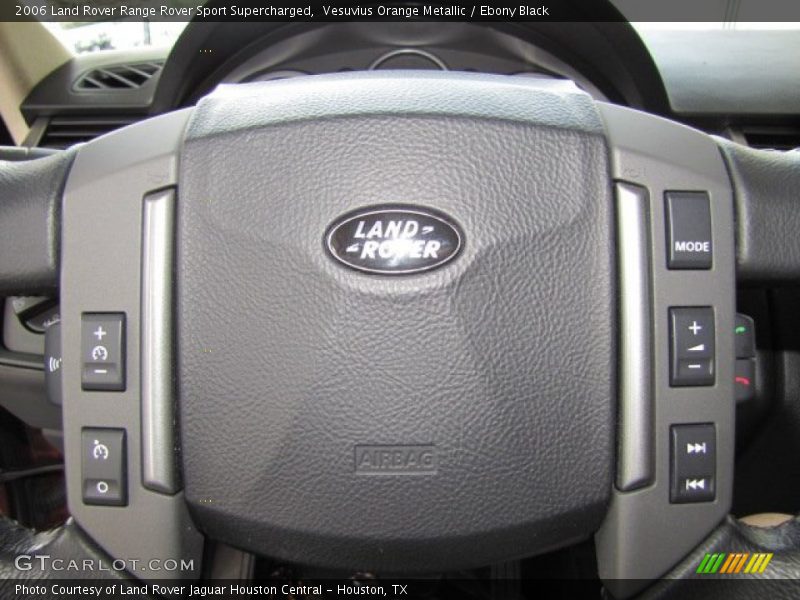 Controls of 2006 Range Rover Sport Supercharged