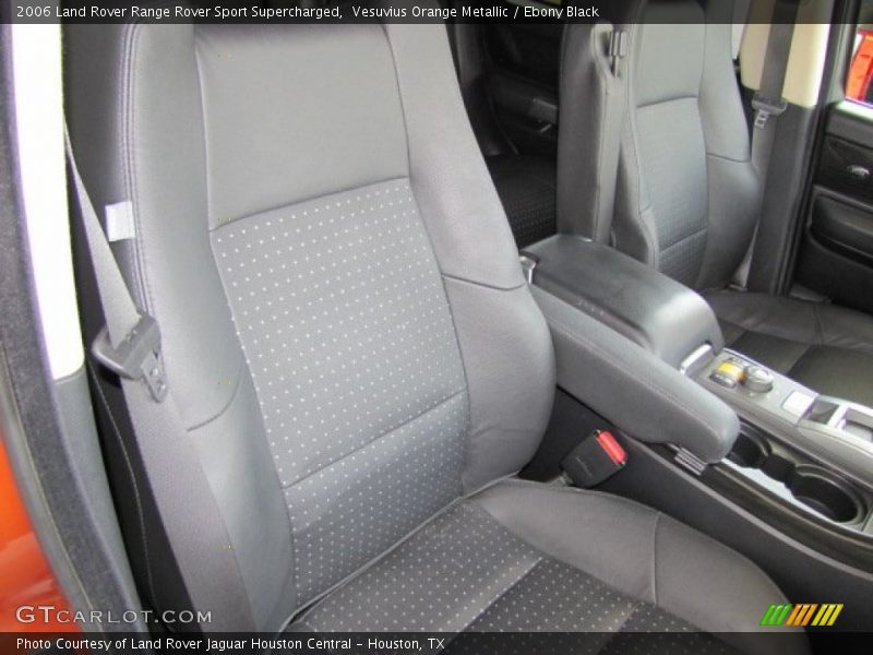 Vesuvius Orange Metallic / Ebony Black 2006 Land Rover Range Rover Sport Supercharged