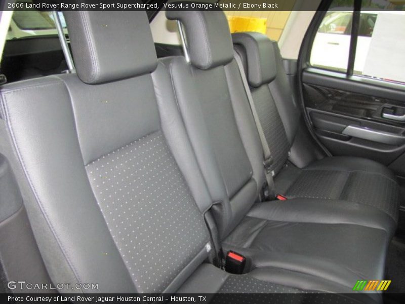 Vesuvius Orange Metallic / Ebony Black 2006 Land Rover Range Rover Sport Supercharged