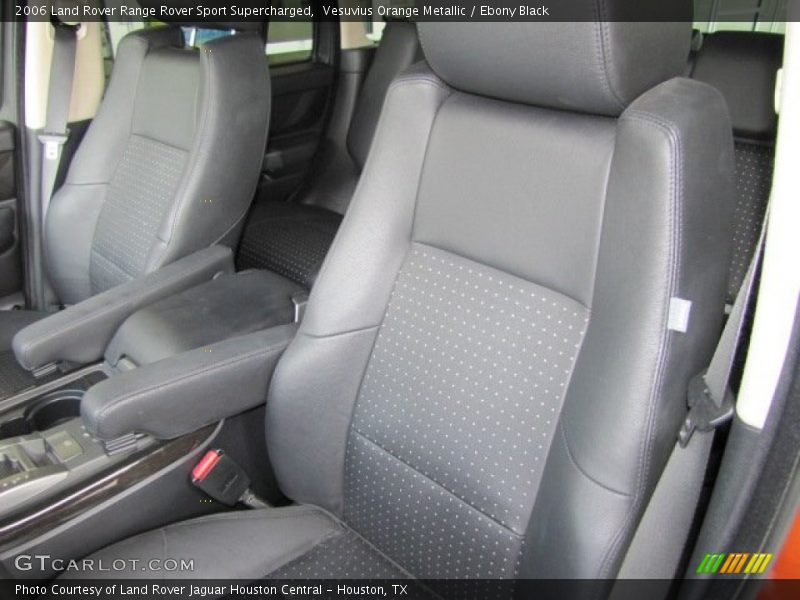 Vesuvius Orange Metallic / Ebony Black 2006 Land Rover Range Rover Sport Supercharged