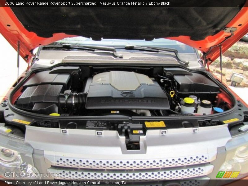 Vesuvius Orange Metallic / Ebony Black 2006 Land Rover Range Rover Sport Supercharged