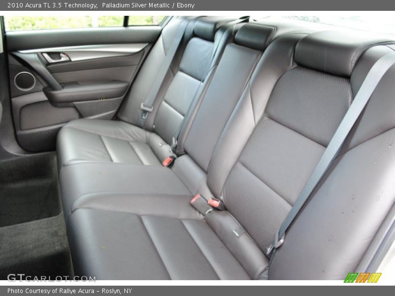Palladium Silver Metallic / Ebony 2010 Acura TL 3.5 Technology