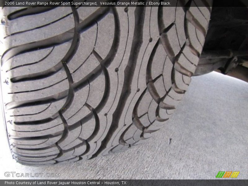 Vesuvius Orange Metallic / Ebony Black 2006 Land Rover Range Rover Sport Supercharged
