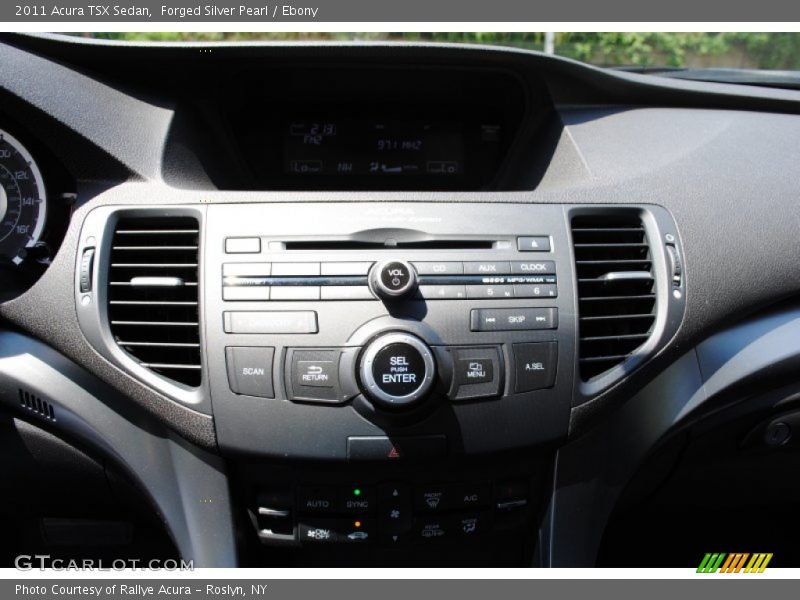 Forged Silver Pearl / Ebony 2011 Acura TSX Sedan