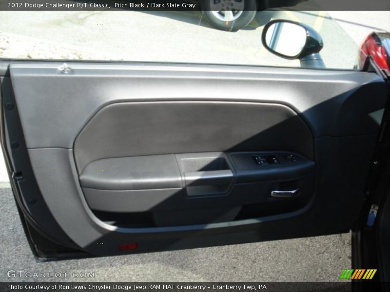 Pitch Black / Dark Slate Gray 2012 Dodge Challenger R/T Classic