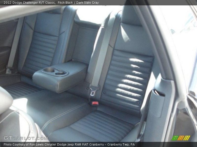 Pitch Black / Dark Slate Gray 2012 Dodge Challenger R/T Classic