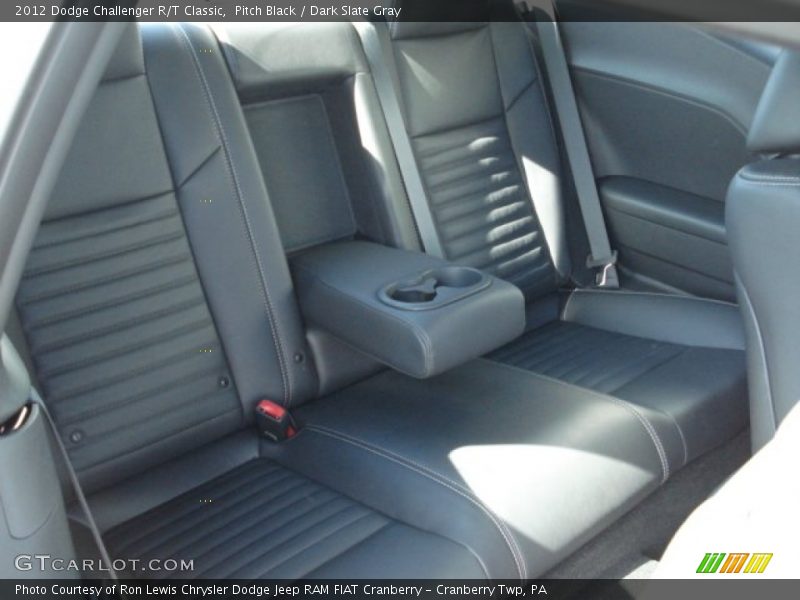Pitch Black / Dark Slate Gray 2012 Dodge Challenger R/T Classic