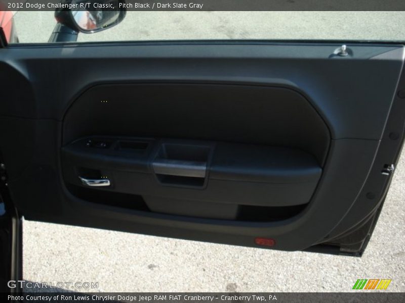 Pitch Black / Dark Slate Gray 2012 Dodge Challenger R/T Classic