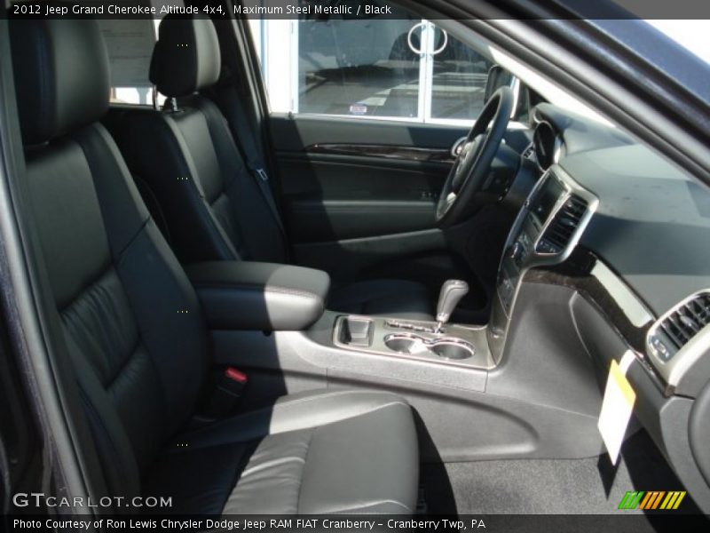 Maximum Steel Metallic / Black 2012 Jeep Grand Cherokee Altitude 4x4