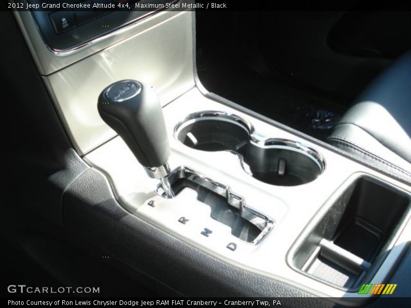 Maximum Steel Metallic / Black 2012 Jeep Grand Cherokee Altitude 4x4