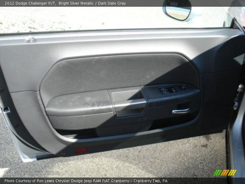 Bright Silver Metallic / Dark Slate Gray 2012 Dodge Challenger R/T