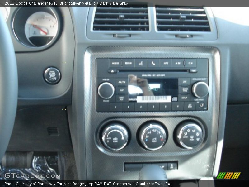 Bright Silver Metallic / Dark Slate Gray 2012 Dodge Challenger R/T