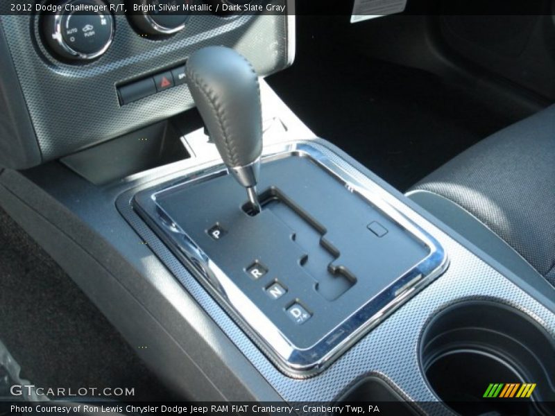Bright Silver Metallic / Dark Slate Gray 2012 Dodge Challenger R/T