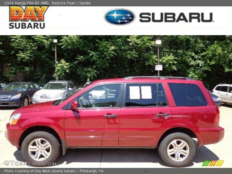 Redrock Pearl / Saddle 2004 Honda Pilot EX 4WD