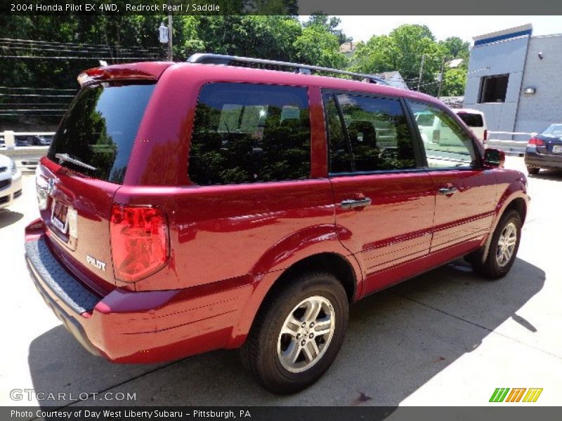 Redrock Pearl / Saddle 2004 Honda Pilot EX 4WD