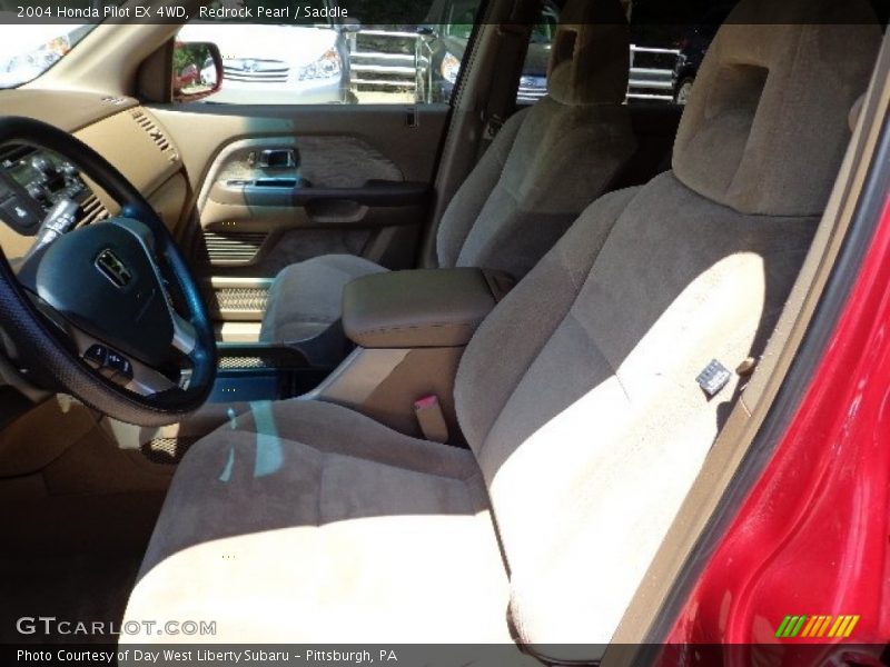 Redrock Pearl / Saddle 2004 Honda Pilot EX 4WD