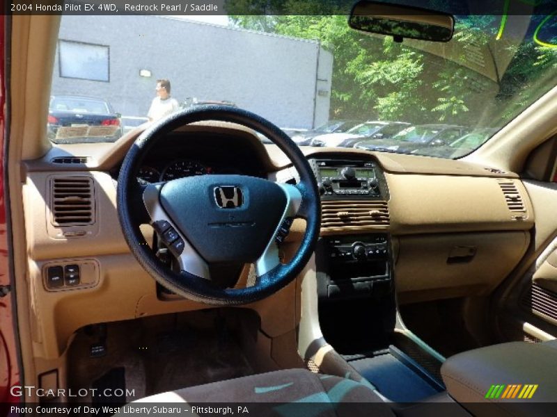 Redrock Pearl / Saddle 2004 Honda Pilot EX 4WD