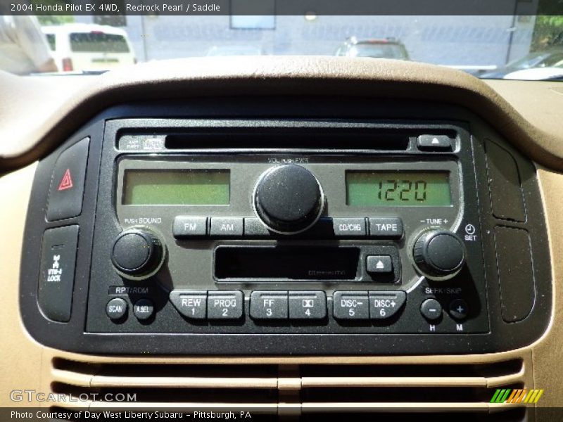 Redrock Pearl / Saddle 2004 Honda Pilot EX 4WD