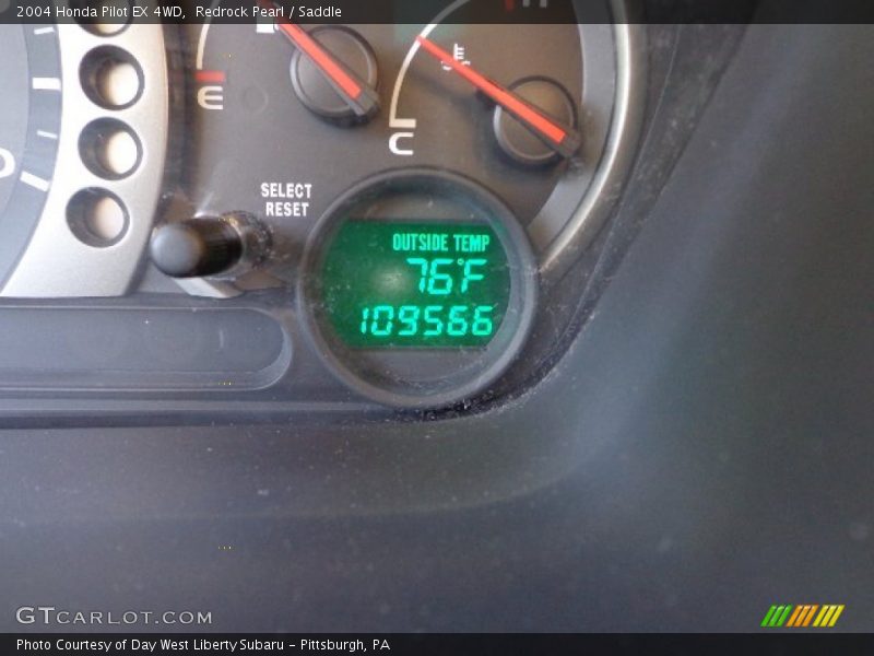 Redrock Pearl / Saddle 2004 Honda Pilot EX 4WD