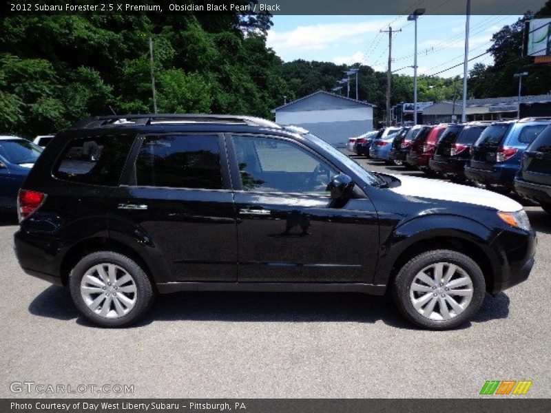 Obsidian Black Pearl / Black 2012 Subaru Forester 2.5 X Premium