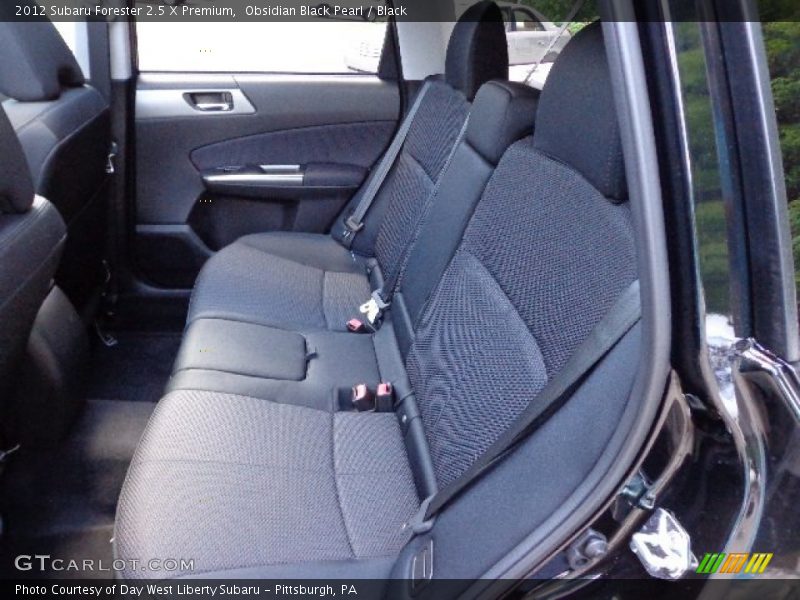 Obsidian Black Pearl / Black 2012 Subaru Forester 2.5 X Premium