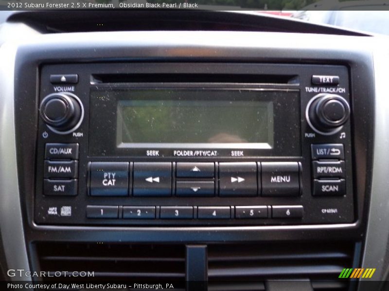 Obsidian Black Pearl / Black 2012 Subaru Forester 2.5 X Premium