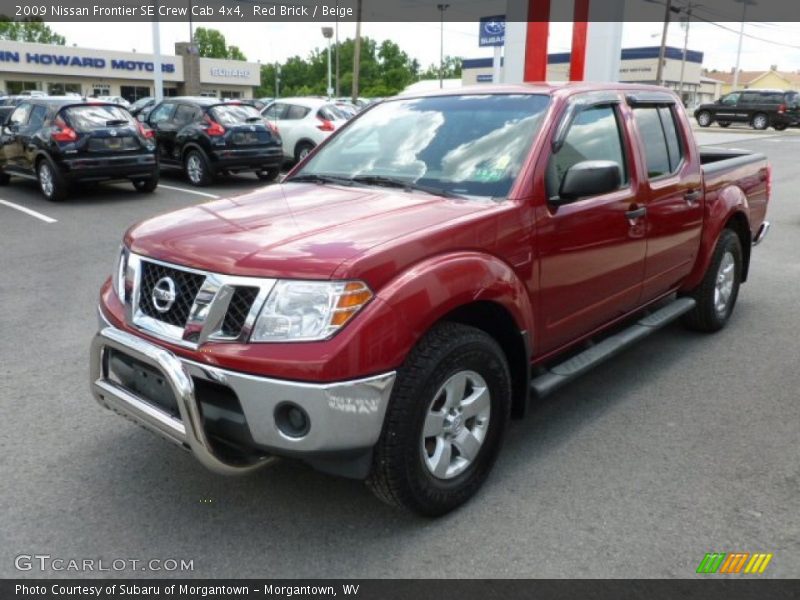 Front 3/4 View of 2009 Frontier SE Crew Cab 4x4
