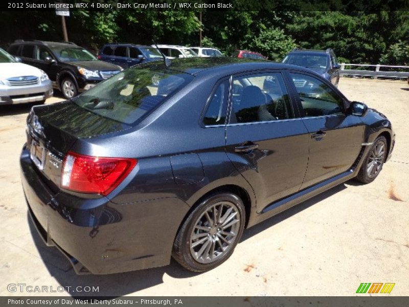 Dark Gray Metallic / WRX Carbon Black 2012 Subaru Impreza WRX 4 Door