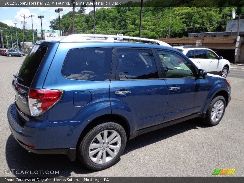 Marine Blue Metallic / Black 2012 Subaru Forester 2.5 X Touring