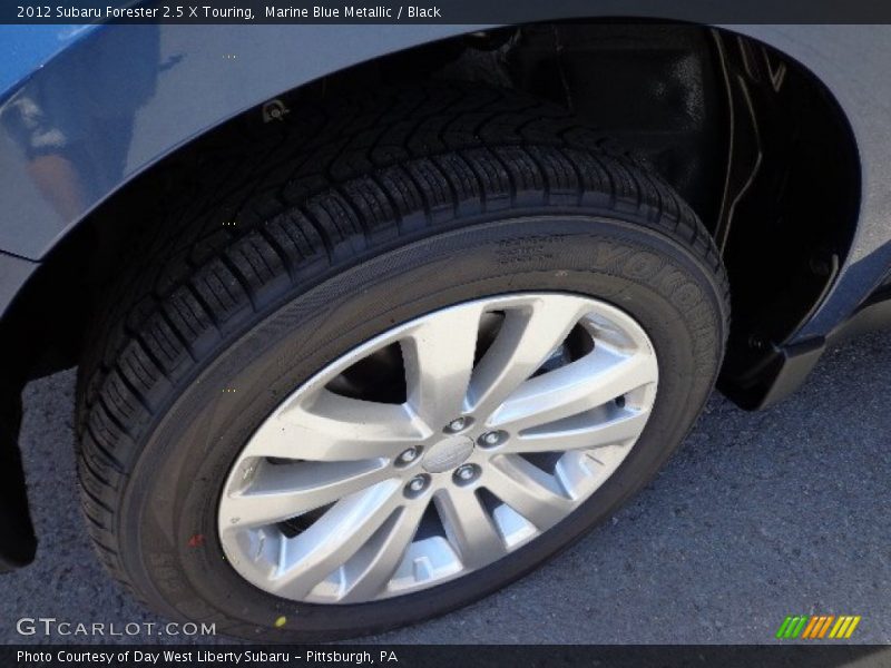 Marine Blue Metallic / Black 2012 Subaru Forester 2.5 X Touring