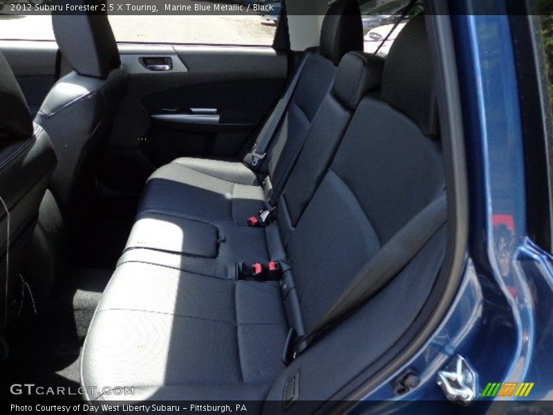 Marine Blue Metallic / Black 2012 Subaru Forester 2.5 X Touring