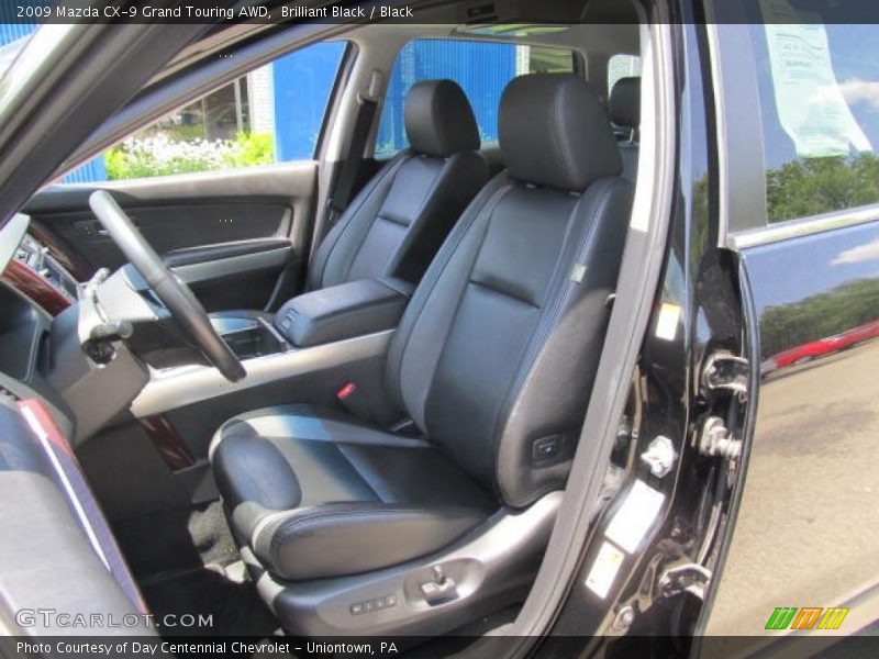 Brilliant Black / Black 2009 Mazda CX-9 Grand Touring AWD