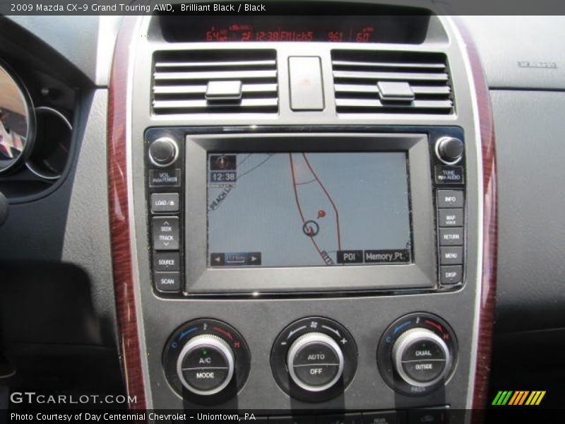 Brilliant Black / Black 2009 Mazda CX-9 Grand Touring AWD