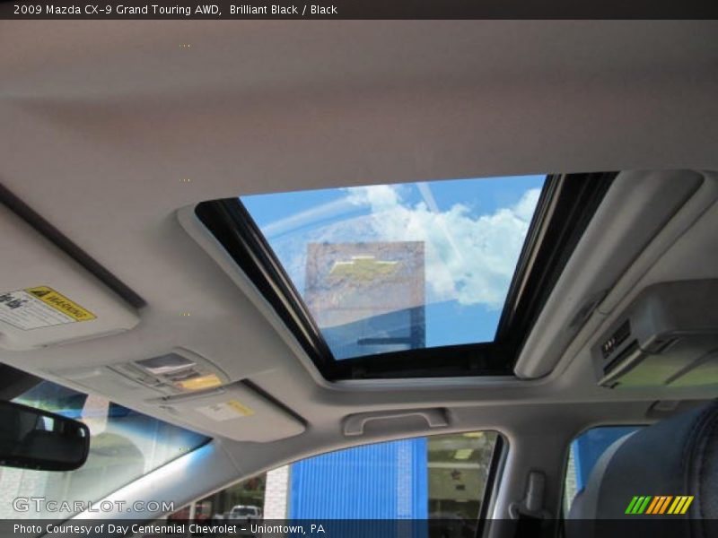 Brilliant Black / Black 2009 Mazda CX-9 Grand Touring AWD