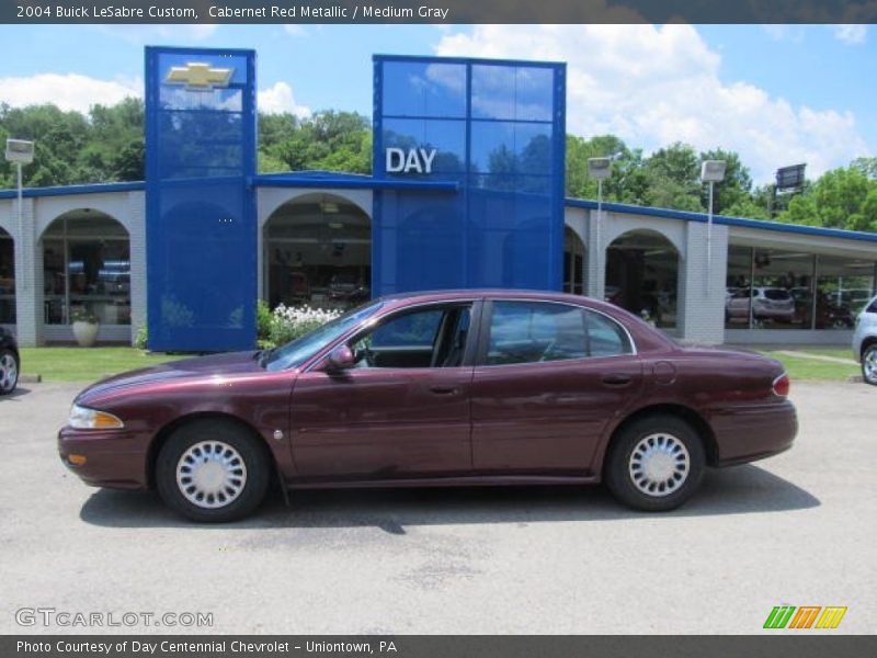 Cabernet Red Metallic / Medium Gray 2004 Buick LeSabre Custom