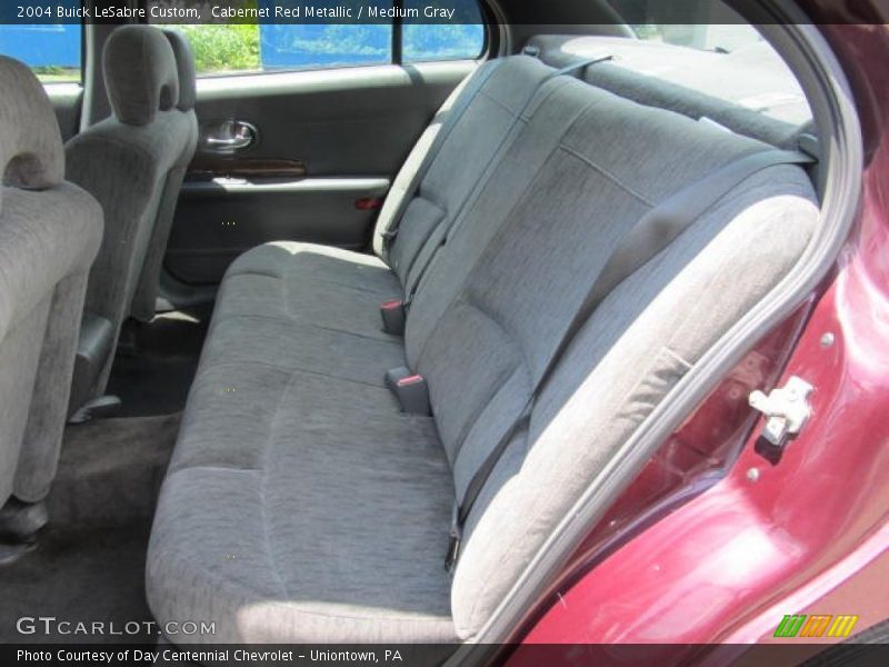 Rear Seat of 2004 LeSabre Custom