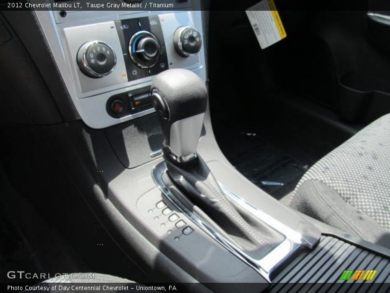 Taupe Gray Metallic / Titanium 2012 Chevrolet Malibu LT