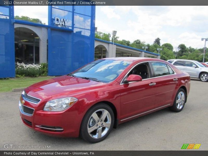 Crystal Red Tintcoat / Cocoa/Cashmere 2012 Chevrolet Malibu LT